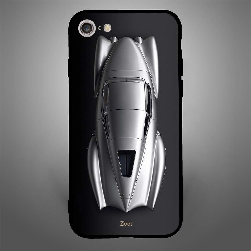 iPhone 7/8 Case Cover in Concept Art Car, Zoot Printed Hard Back Cover TPU Trendy Modern Design Print with Quality Paint Color Pattern Long Lasting