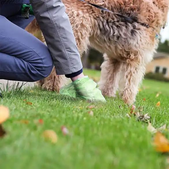 Image of Dog or Cat Poop Bags, 135 Count (9 Rolls) 100% Biodegradable Bags.