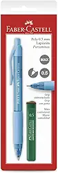 Lapiseira Poly 0.5mm Mix, Faber-Castell, SM/05POLYM, Multicor