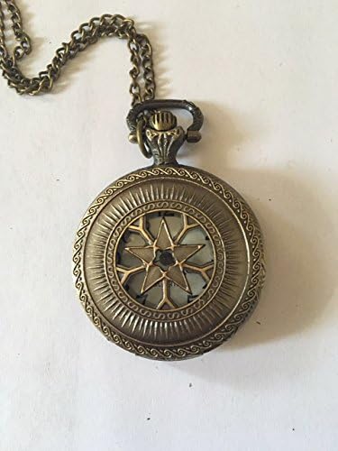 Black Butler Alois Trancy Contract Sign Quartz Pocket Watch