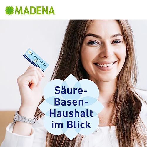 Madena BasenCitrate Pur Urin Teststreifen zur pH-Wert Überwachung