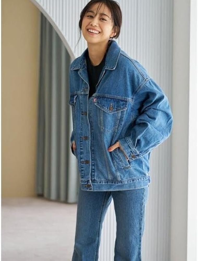 Amazon | [リーバイス] XL WOMEN'Sトラッカージャケット ミディアム