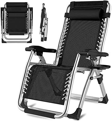 Chaise inclinable pliante à dos réglable pour pause déjeuner