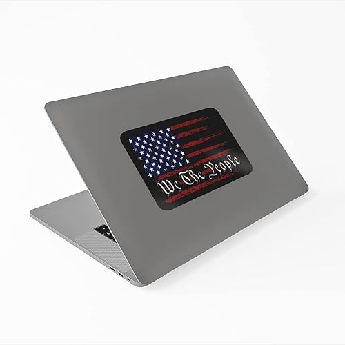 Miniatura 3 de We The People - Calcomanía de bandera estadounidense de 7 pulgadas para automóviles, camiones, motocicletas, barcos y portátiles (paquete de 2)