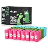 Pet N Pet Dog Poop Bag Colorful, 720 Counts Dog Bags Poop, Doggie Poop Bags USDA Certified 38% Bioba