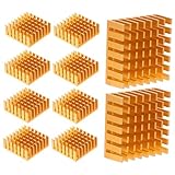 CIYODO Cpu-kühler 10 Stück Kühlkörper Aluminium Klein Kompakt Für Laptop Desktop