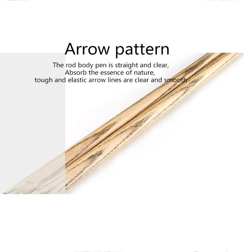 Taco de Billar Pool Cue 57'' 17.5-19 Oz Madera Blanca miniatura 5