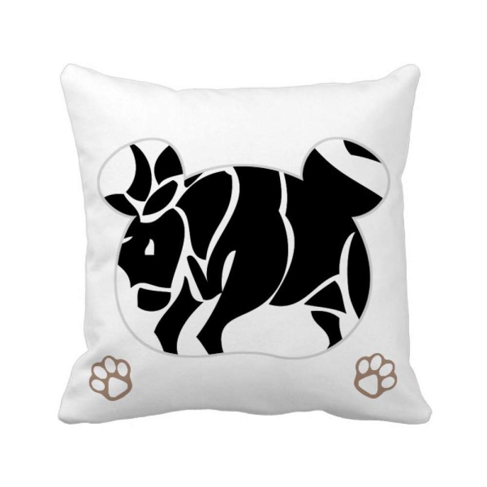 Housse de coussin Taureau idée cadeau anniversaire signe astro