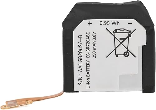 Miniatura 7 de Zopsc 250mAh BR720ABE Batería, batería de repuesto para Gear SM R720, R720A, R720V, para Gear Classic SM R732, R732A, R732T
