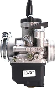 20mm 22mm Motorcycle Carburetor PHBL 20AS/22AS Carburador Carb Compatible with The Biland 250 Tiger Cub 2T Motorbike AccessoriesPHBL 22AS
