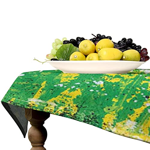 Retro Jamaica Flag Table Cloth Cover Linen Tablecloths Printed Fabric For Dinner Kitchen Party Holiday Decetotive #TOP1