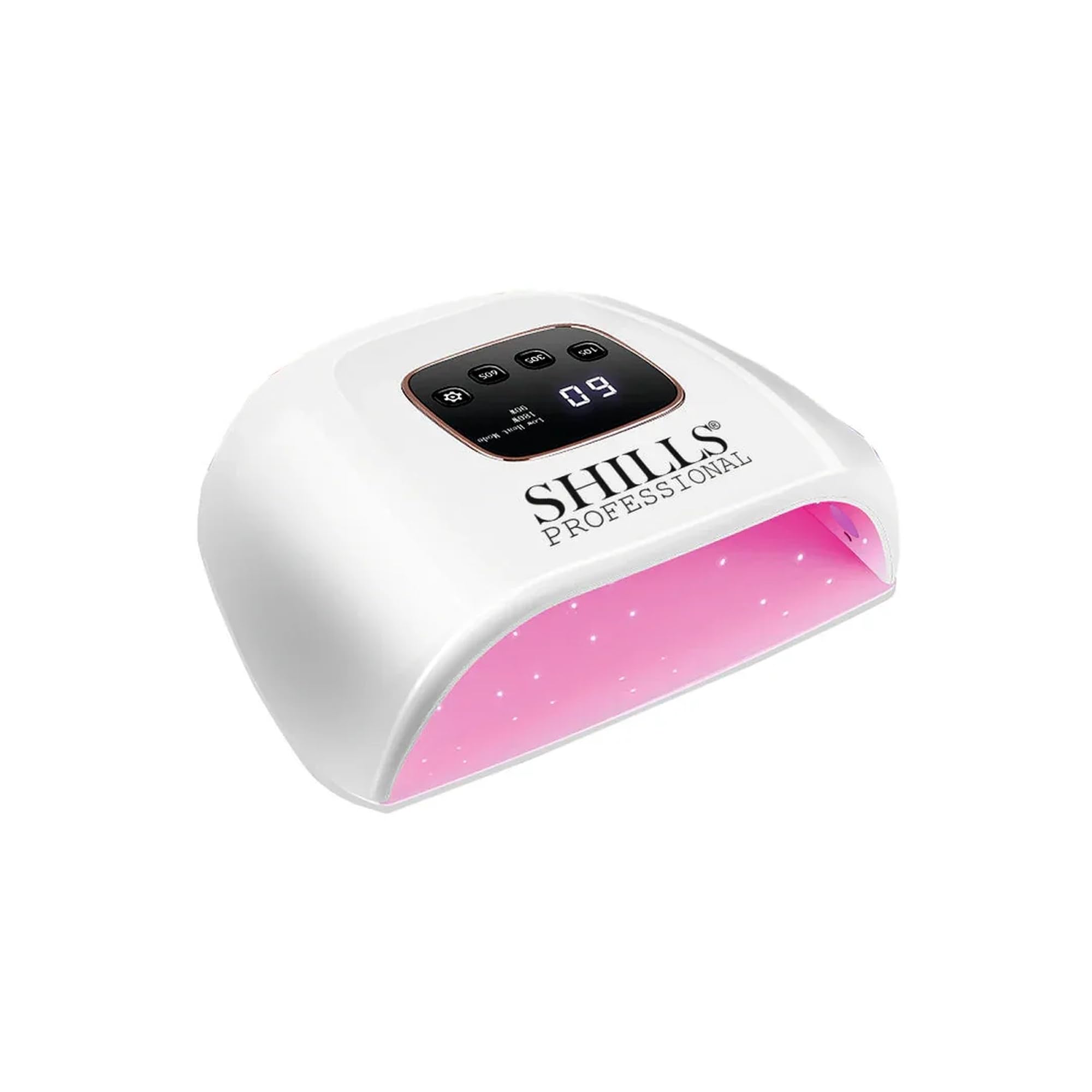 Shills Professional Adored UV LED Nail Lamp, Cordless Gel Nail Dryer Curing Light, White and Pink, 180W-image-46