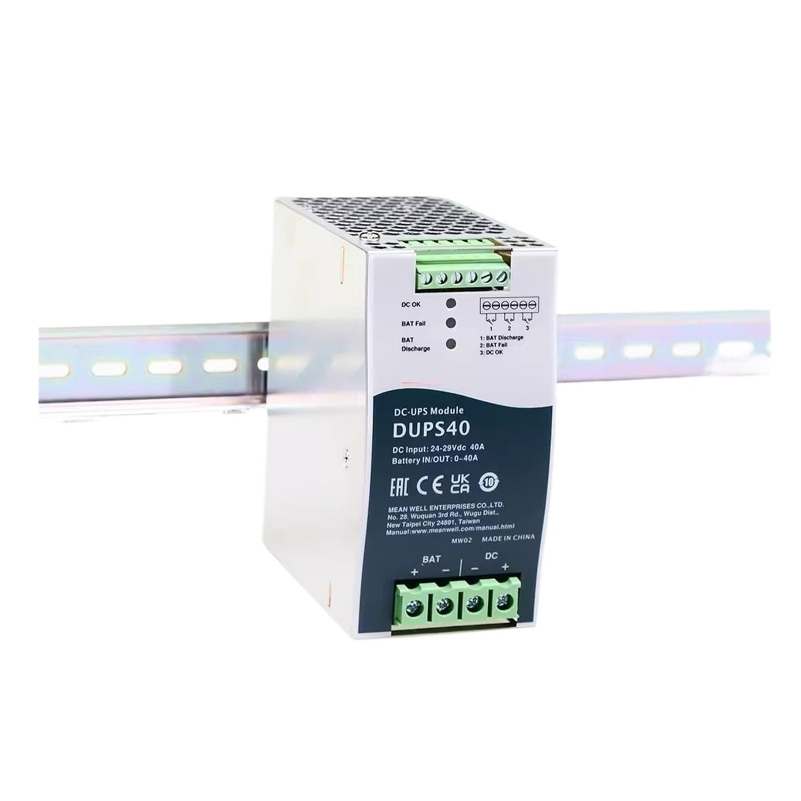 Module d'alimentation à découpage 24V 20A DUPS20 redondance alimentation secours