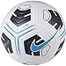 Nike Unisex's NK Academy - Team Recreational Soccer Ball, White/Black/(lt Blue Fury), 5