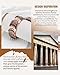 Jecanori Copper Bracelet for Men, 3X Strength Magnetic Bracelets for Men - Premium Fold-Over Clasp