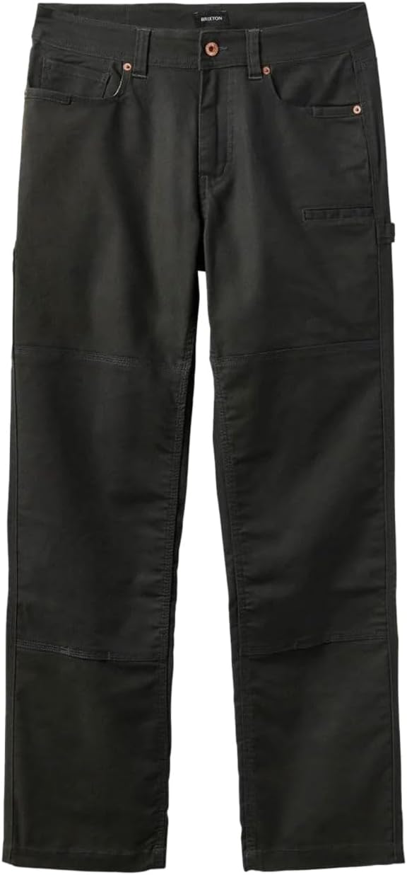 Brixton Men's Builders Carpenter Pant Washed Black 38