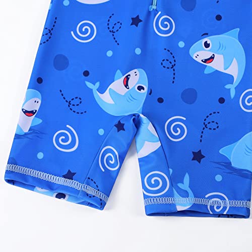 Image of XFGIRLS Baby Boys Swimsuit Toddler Sunsuit UPF 50+ Sun Protection One Piece Beach
