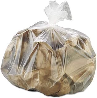 Inteplast Group S303708N High-Density Can Liner 30 x 37 30-Gallon 8 Micron Clear 25/Roll