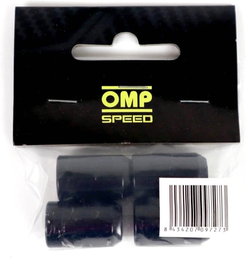 OMP Nut OMPS09731201 M12 x 1.25 4pcs Black