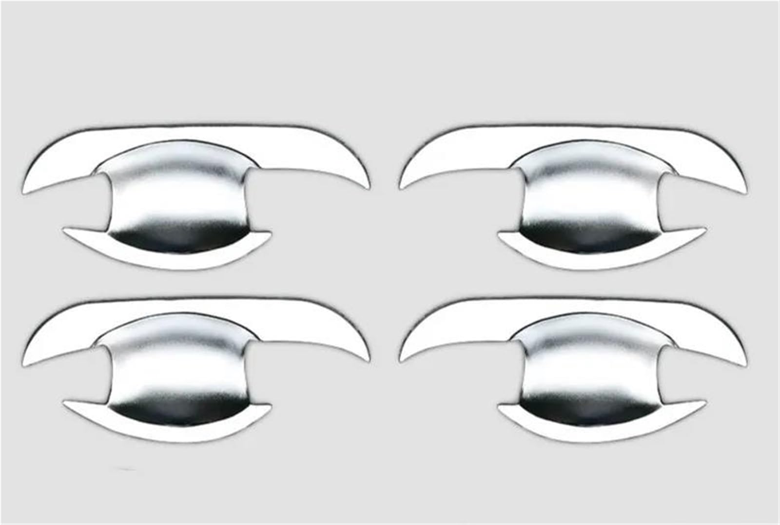 YOUZKA Handle Protective for Hyundai for IX35 for Tucson 2009-2014 Chrome Door Handle Cup Bowl Cover Trim Sticker Styling