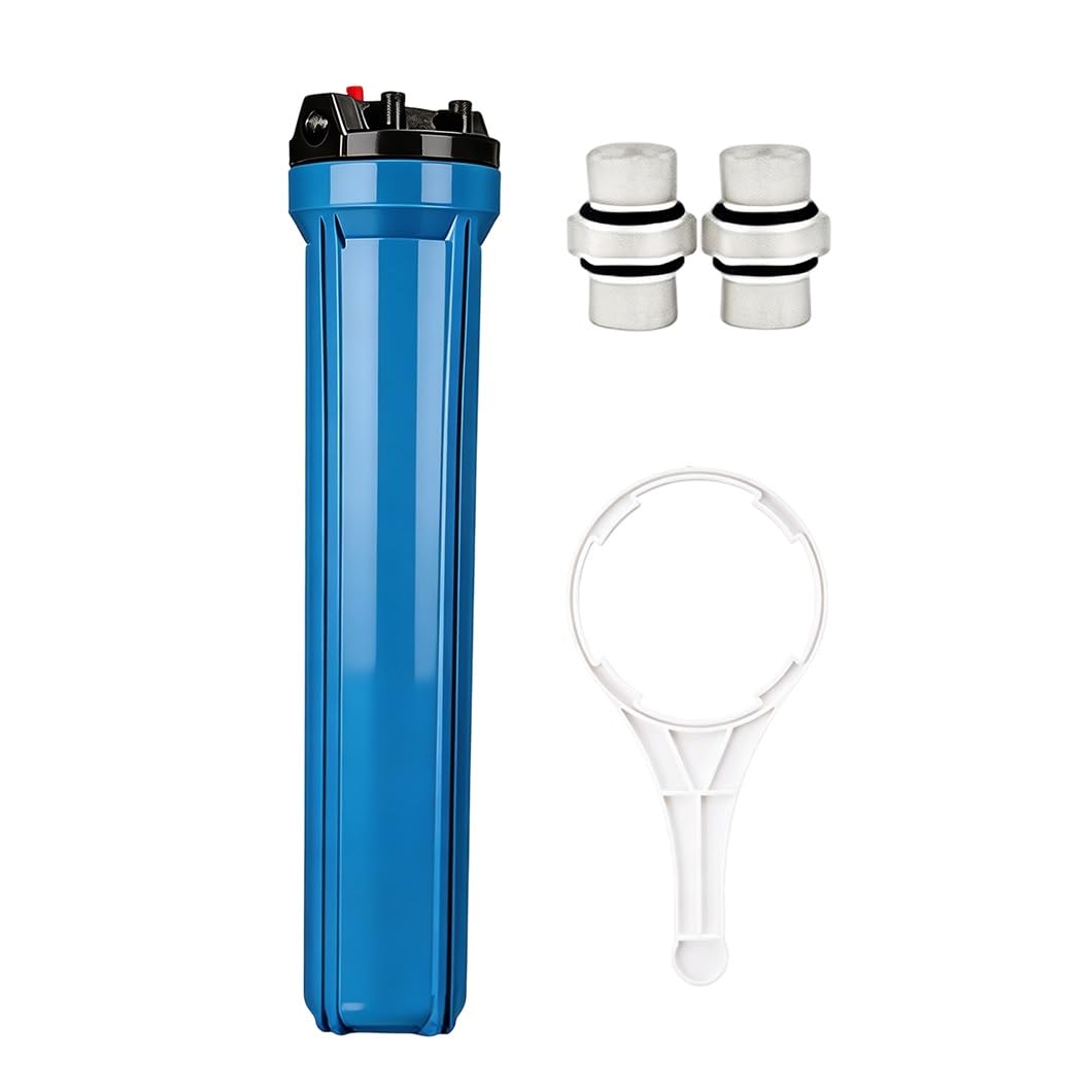 Boîtier de filtre à eau de remplacement 20in pour filtration haut débit domestique