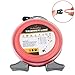 A ANLEOLIFE 1-Pound Commercial Square .080-Inch-by-557-ft String Trimmer Line Donut,with Built-in Line Cutter, Orange