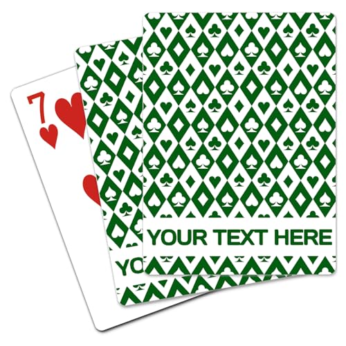 Baraja de Cartas Personalizada con Nombre y Texto