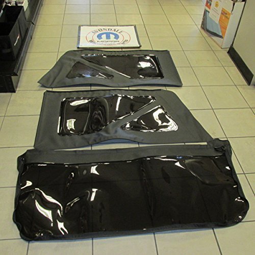 2011-2014 Jeep Wrangler 2 door Black top rear window replacement kit tinted OEM by Mopar