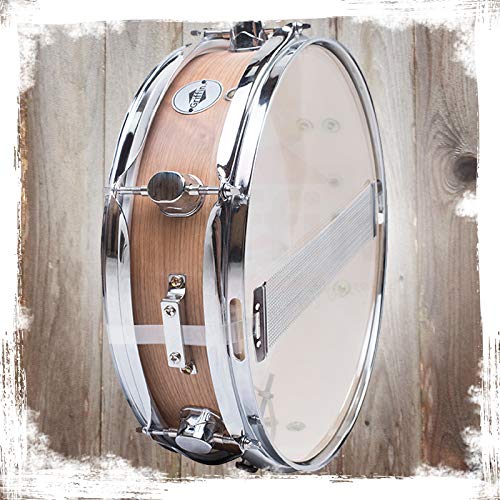 Piccolo Snare Drum 13" x 3.5" by GRIFFIN 100 Poplar Shell with Oak