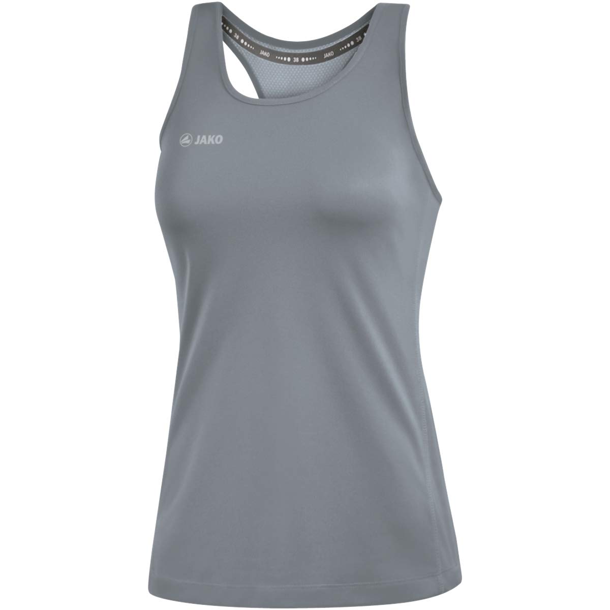 JAKO Women's Run 2.0 Tanktop, steingrey, 38