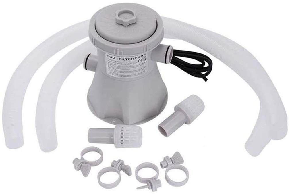 MU Portatile Elettrico Della Pompa Filtro Chiaro Cartuccia, Filtro Pompa per Piscina Fuori Terra per Piscine, Filtro per L'Acqua Pompa Cancella Cartuccia Piscine Filtro Della Pompa