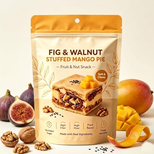 Fig Walnut Mango Three in One Bars, Fig and Walnut Stuffed Mango ...
