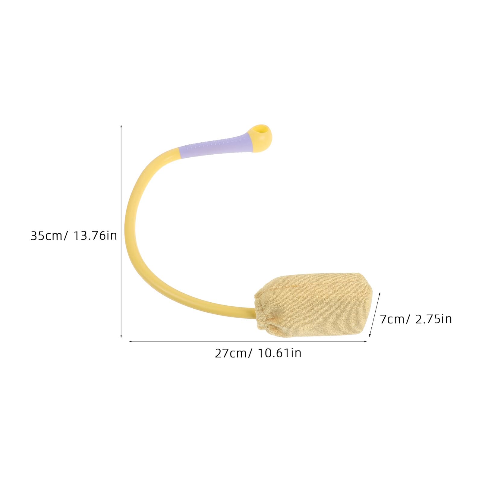 TOYANDONA Cepillo de Ducha Ergonómico con Mango, Cepillo de Espalda para Ancianos, Limpieza Corporal Profunda