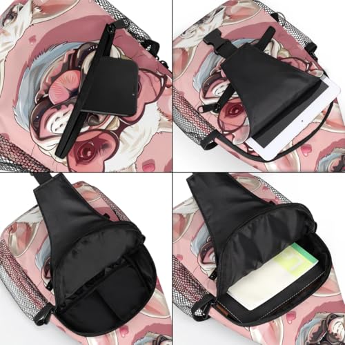 Sling bag unisex para viajes y senderismo miniatura 5