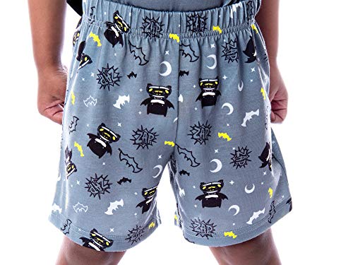 Dc Comics Toddler Boys' Batman Pajamas Batmobile Night Riding Shirt And Shorts 2 Piece Superhero Pajama Set (4T) #TOP4