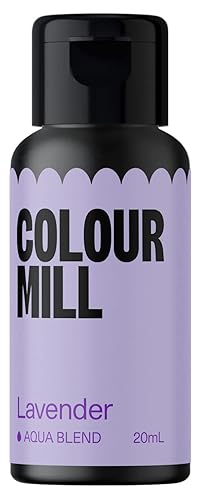 Colour Mill Aqua Blend Colorante alimentario a base de agua, 0.7 fl oz lavanda