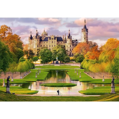 Puzzle Trefl Castillo de Schwerin, Alemania - 1000 Piezas 26.9"x18.9" | Calidad Premium Plus miniatura 2