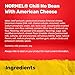 HORMEL Chili No Bean with American Cheese, No Artificial Ingredients, 15 Oz, 12 Pack