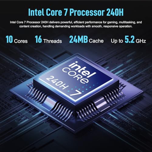 Image of ASUS V16 Gaming 5060 Laptop, Intel Core 7 Processor 240H, GeForce RTX 5060, 16 inch WUXGA 144Hz 16:10 Display, 32GB DDR5, 1TB SSD, Turbo Blue Backlit, Numeric Keypad, HDMI, Windows 11 Home, w /Bundle