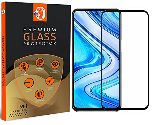 Image of STP FEEL� Premium Tempered Glass Screen Protector Compatible for Xiamoin11i (Black, Pack of 2) Edge to Edge Coverage with Easy Installation Kit