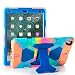 iPad Air 10.5" 2019/iPad Pro 10.5 2017 Case, ACEGUARDER Ultra Protective Rugged Cover with Kickstand for Kids Shockproof Impact Resistant - Icecream/Blue
