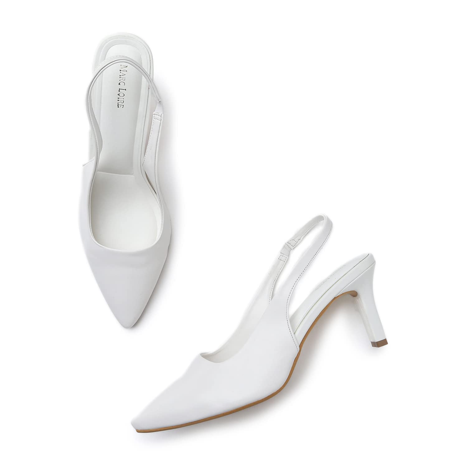 Women's Slip on Casual Solid Pumps Heels