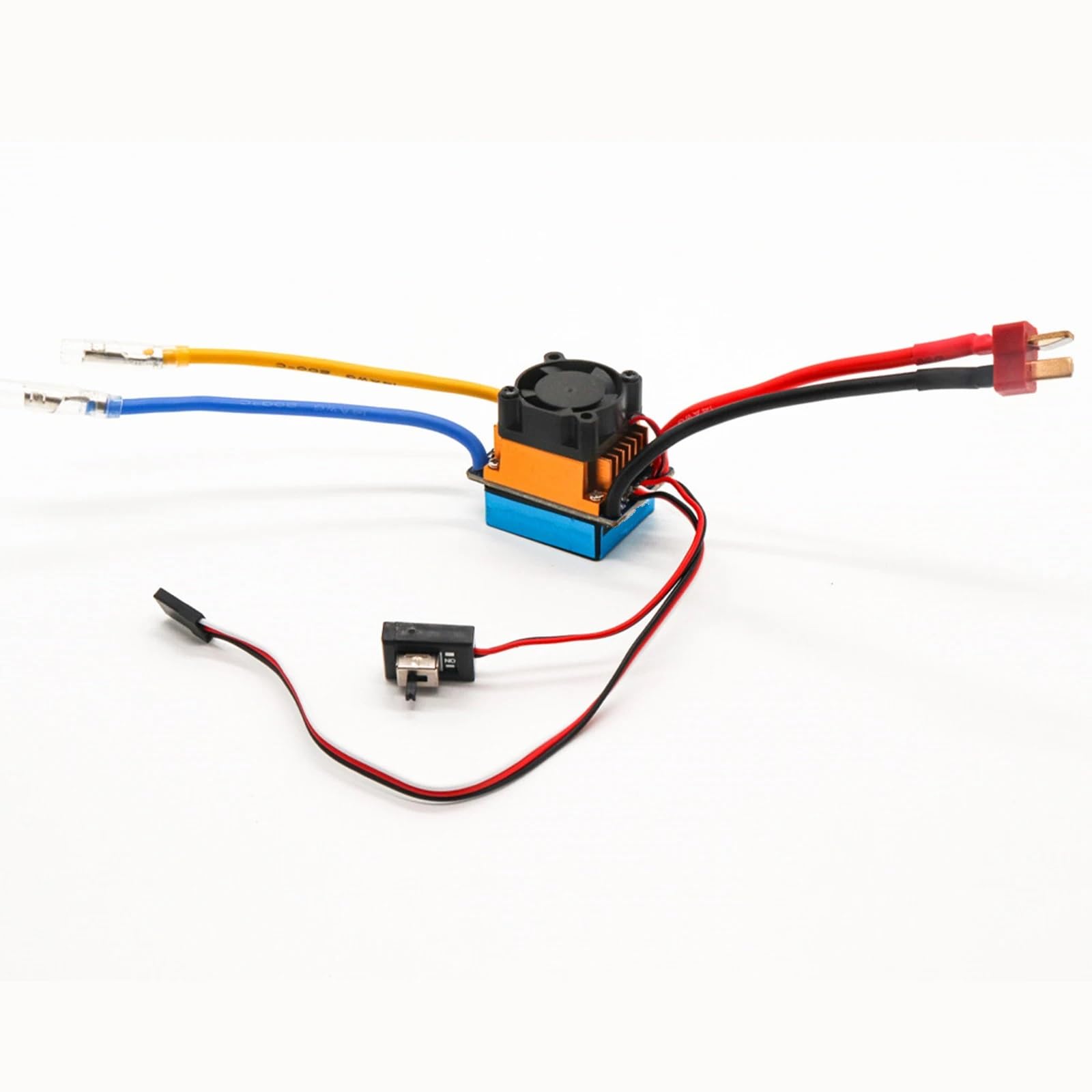 para 1/10 480A Controlador De Velocidad ESC Cepillado Impermeable con 5V/3A BEC RC Piezas Camiones Coches Accesorios Repuesto Modificados