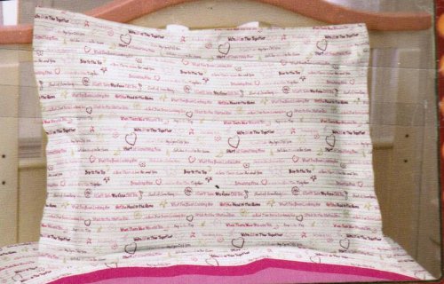 Disney High School Musical Silhouette Standard Pillow Sham