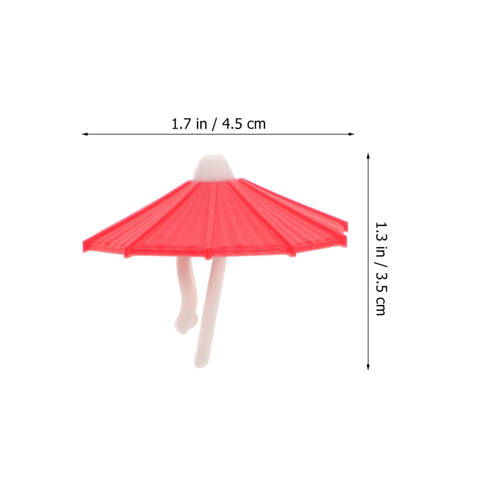 COLLBATH 24pcs Umbrella Shape Cup Labels Creative Drink Markers for Wine Glasses Mugs Flutes Food Grade Party Accessories for Easy Identification at Gatherings