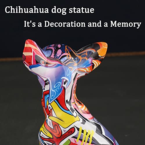 Estatua de Chihuahua Creativa para Decoración Hogar miniatura 5