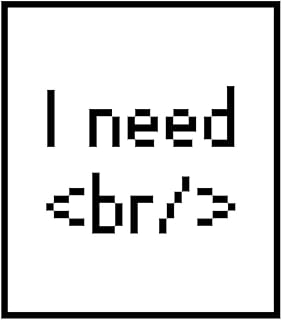 I Need A ! Wall Decor Art Print on White Background - 8x10 unframed computer-programmer print - great gift for coding and computer science enthusiasts