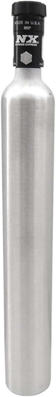 Nitrous Express 11022 10 oz. Nitrous Mini-Bottle with Motorcycle Valve (2 Diameter x 15.09 Tall)