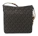 Michael Kors Jet Set Travel PVC Large Messenger - Brown/Acorn