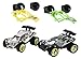 Produktbild Dickie Toys 203752005 TRXX03 Trixx 360-Double, 3-sort, 1 Action-Auto mit Rückzugmotor inkl. 1 Wechselkarosserie, 1 Set Reifen und 2 Rampen